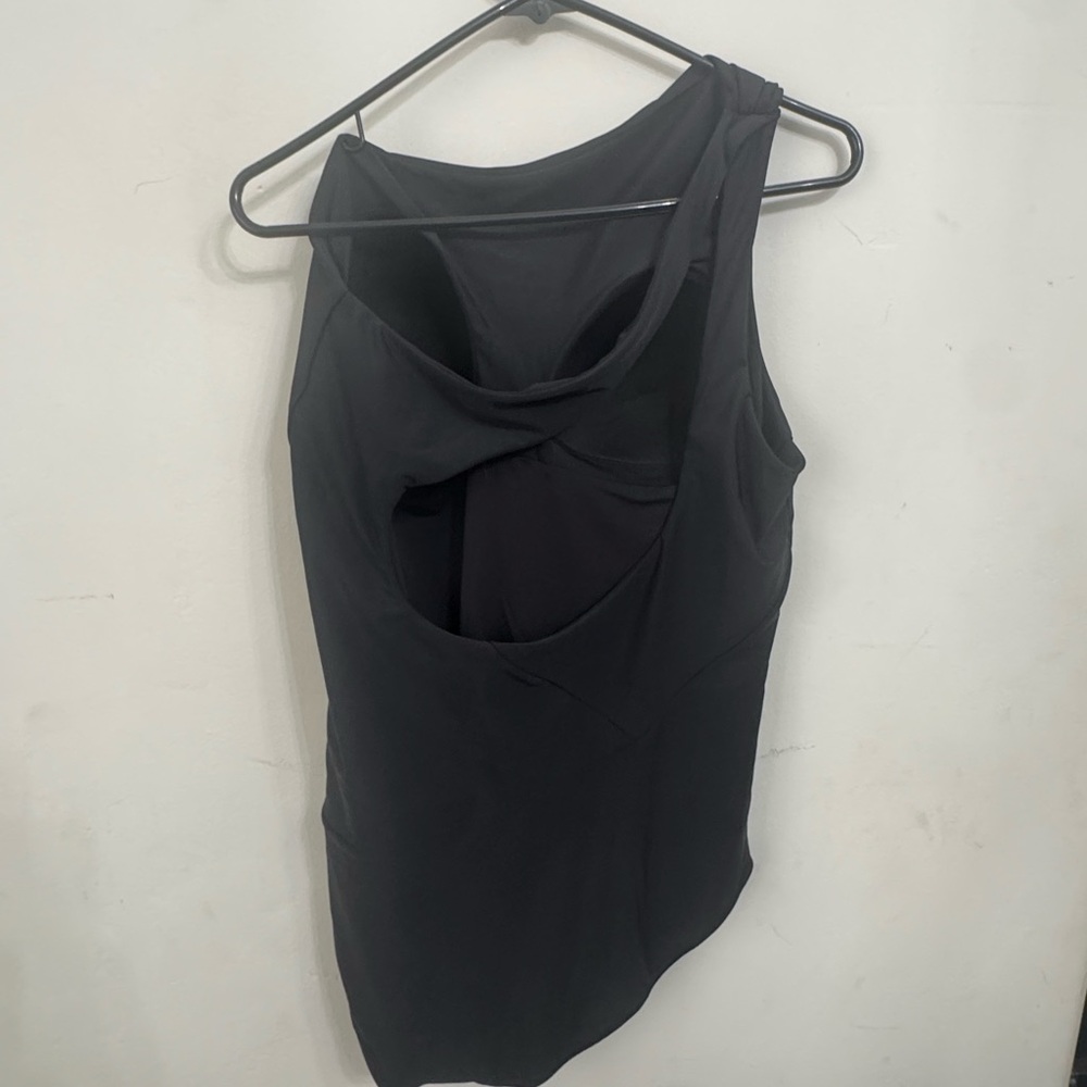 Black one shoulder swimsuit never worn